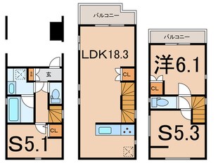 Ｋｏｌｅｔ大口＃１４の物件間取画像